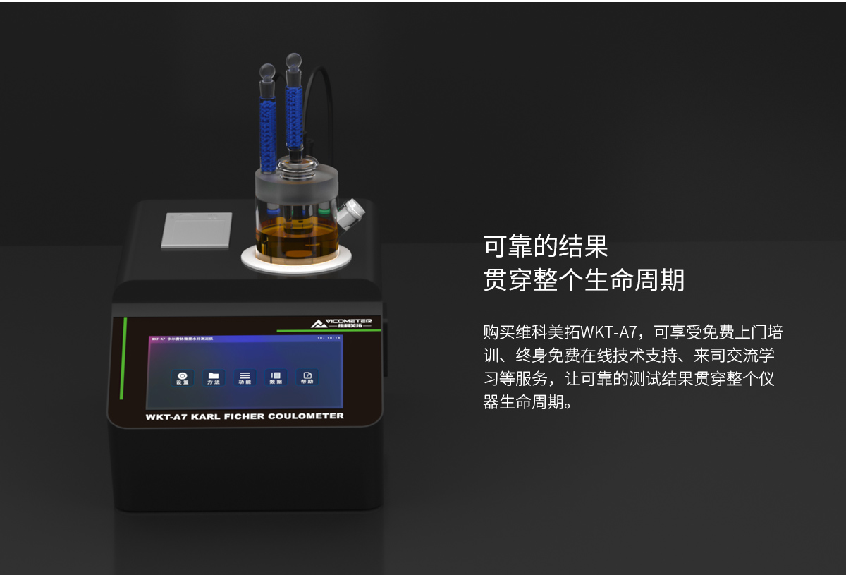 WKT-A7型卡尔费休水分测定仪