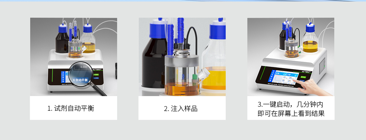 WKT-A8型全自动微量水分测定仪（自动换液）