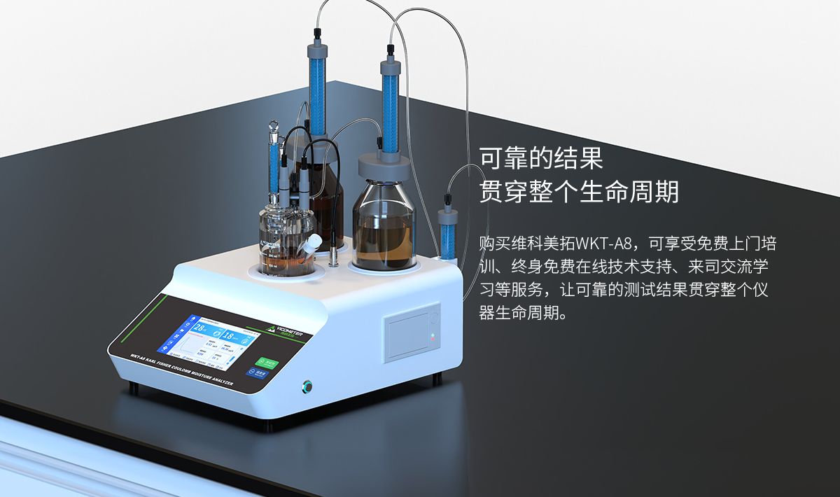 WKT-A8型全自动微量水分测定仪（自动换液）