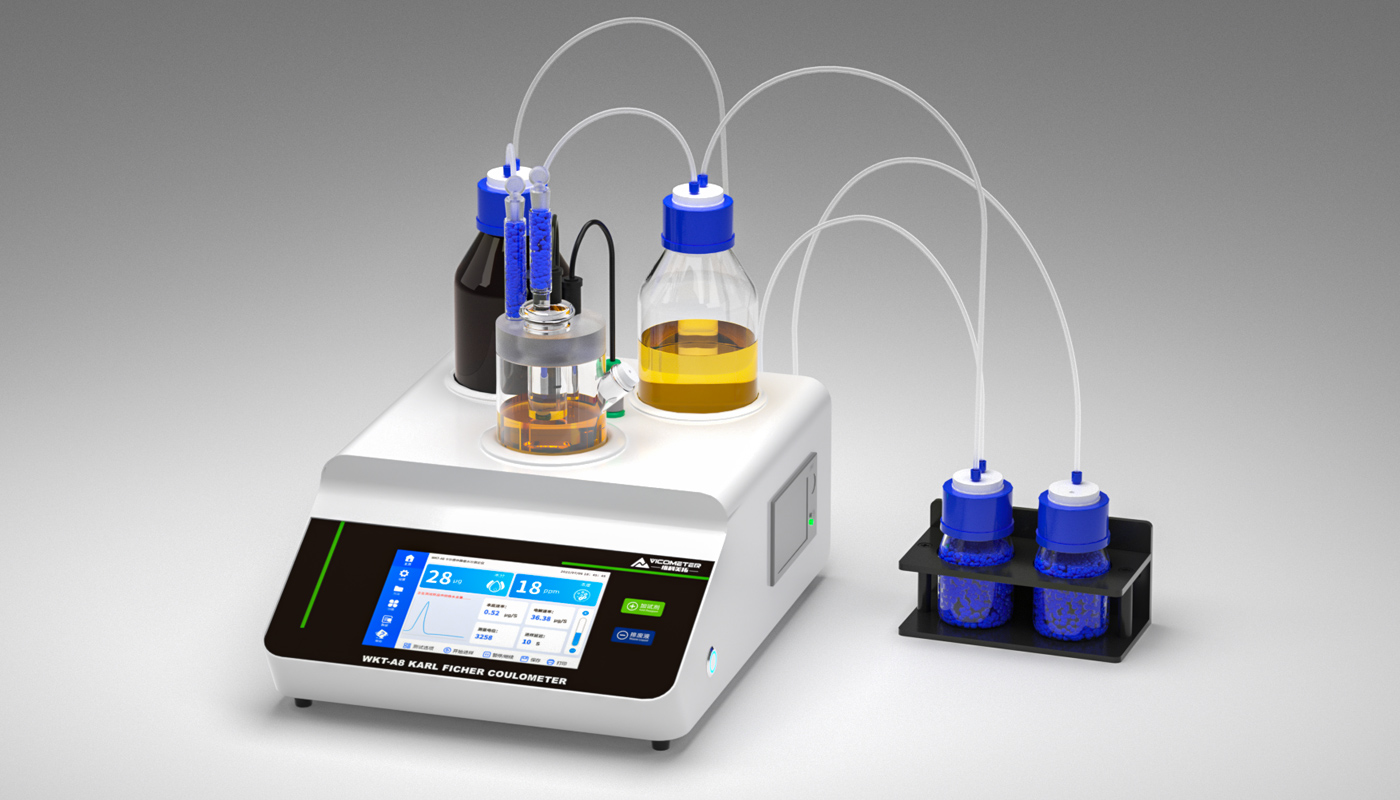 WKT-A8型全自动微量水分测定仪（自动换液）
